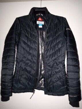 Columbia OMNI-HEAT SELF-WARMING jacket SURVIVAL gear emergency ~zippered pockets